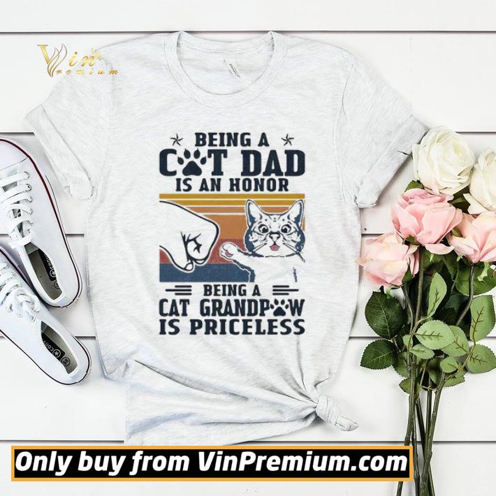 Being a paw cat dad is an honor being a cat grandpaw is priceless father’s day vintage retro shirt sweater b650ffee being a paw cat dad is an honor being a cat grandpaw is priceless father s day vintage retro shirt sweater 4 - Being a paw cat dad is an honor being a cat grandpaw is priceless father’s day vintage retro shirt sweater