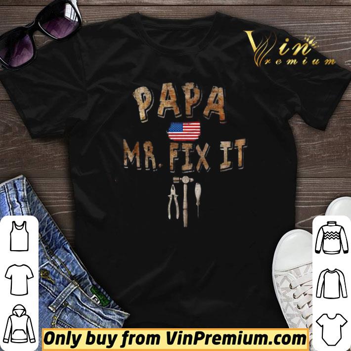 Father Day Papa Mr Fix It shirt sweater