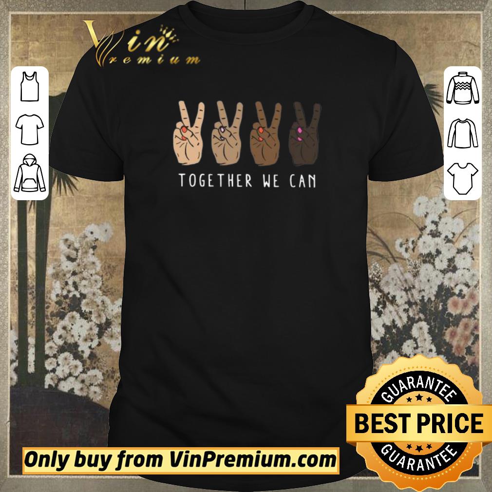 Awesome All lives matter Hands hi together we can shirt sweater