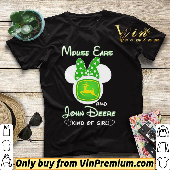 c1b9255f minnie mouse ears and john deere kind of girl shirt sweater 4 - Minnie Mouse Ears And John Deere Kind Of Girl shirt sweater