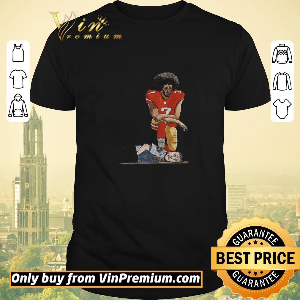 Official Colin Kaepernick 7 Kneel Police shirt sweater