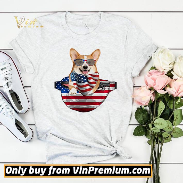 c8a9bc12 welsh corgi waist pack american flag indpendence day shirt sweater 4 - welsh corgi waist pack american flag indpendence day shirt sweater