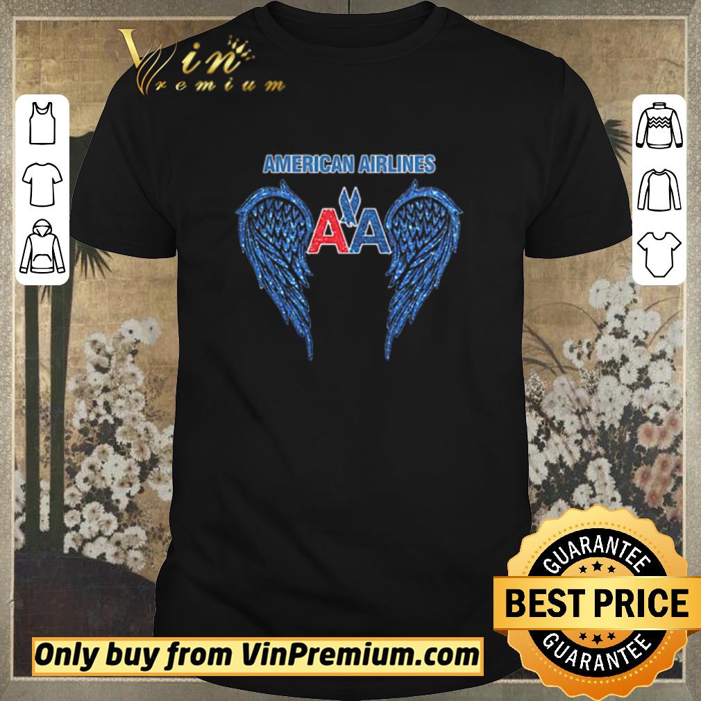 Awesome Glitter Wings American Airlines Logo shirt sweater