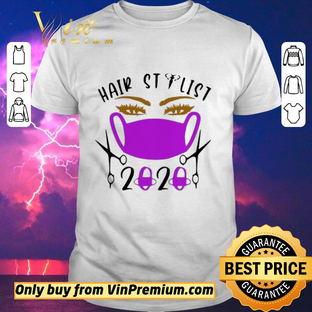 Premium Purple Hair Stylist 2020 Face Mask shirt sweater