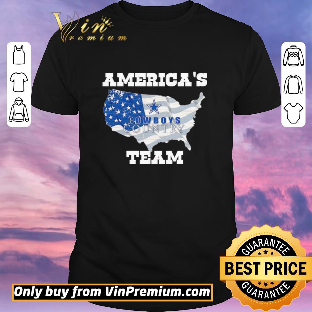 Hot America's Cowboys Country team flag shirt sweater