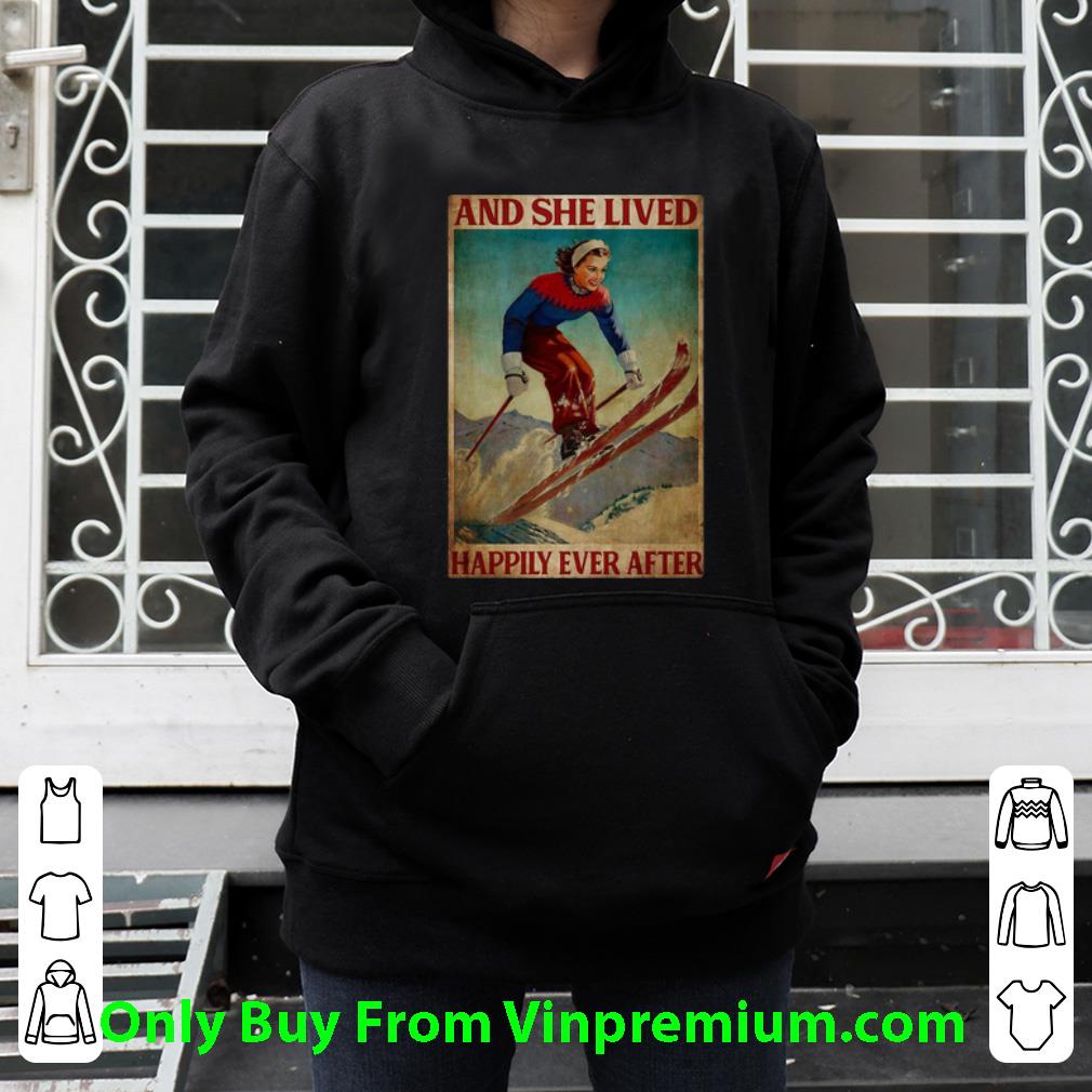 cc4f5243 pretty skiing and she lived happily ever after shirt 4 - Pretty Skiing And She Lived Happily Ever After shirt