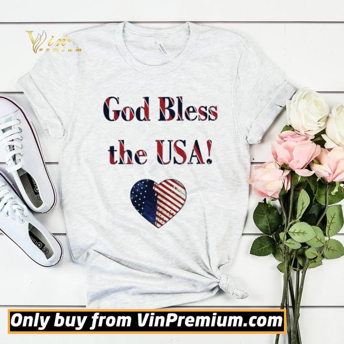 d2ad8bad god bless the usa heart shirt sweater 4 - God Bless The USA Heart shirt sweater
