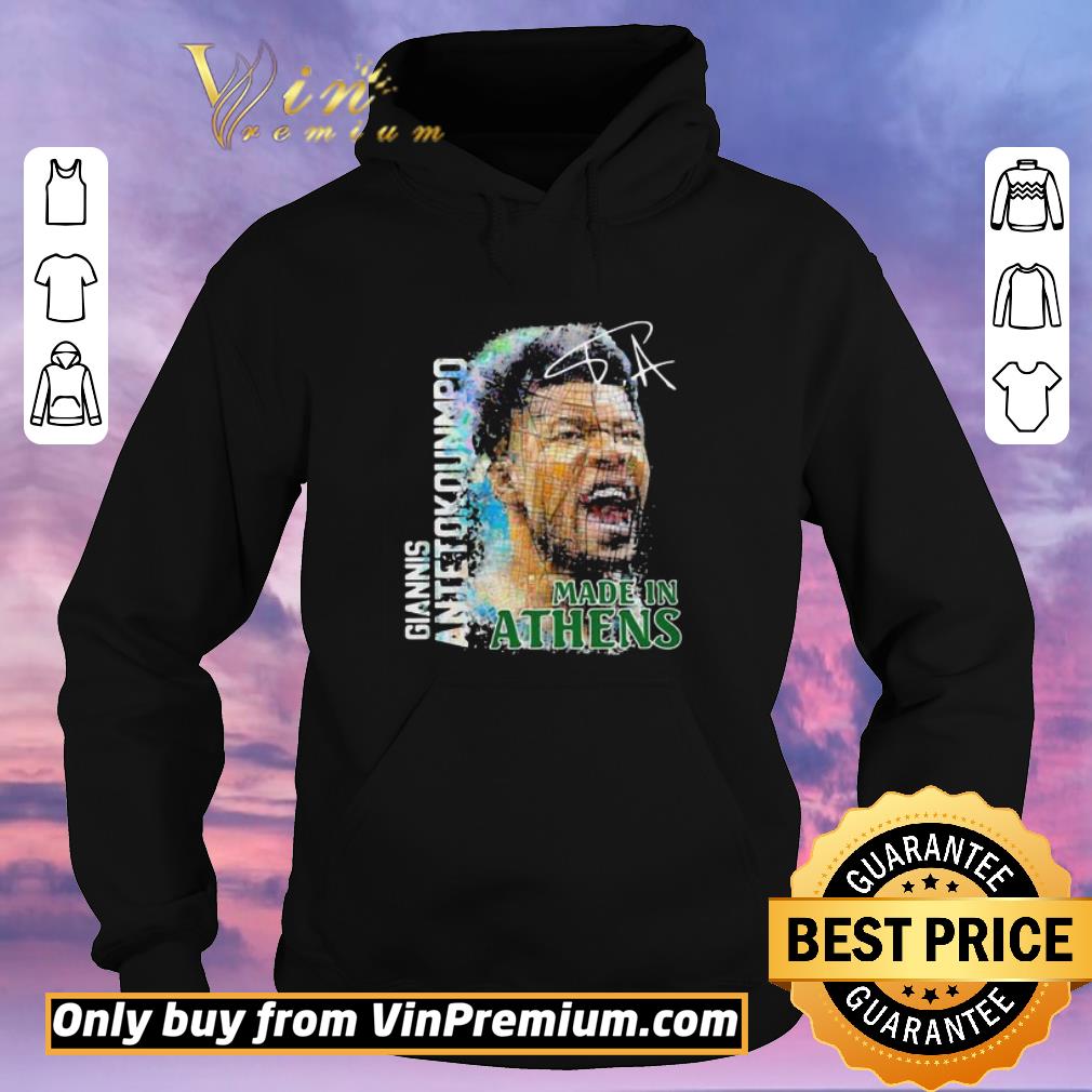 d2fc0663 premium giannis antetokounmpo made on athens signature shirt 4 - Premium Giannis antetokounmpo made on athens signature shirt