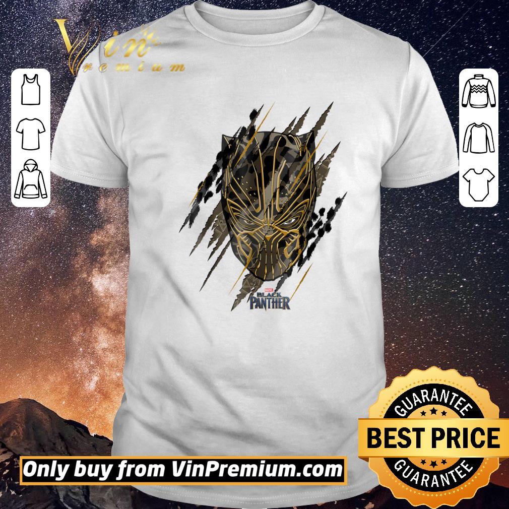 Original Marvel Black Panther Movie Killmonger Jaguar Scratch shirt sweater
