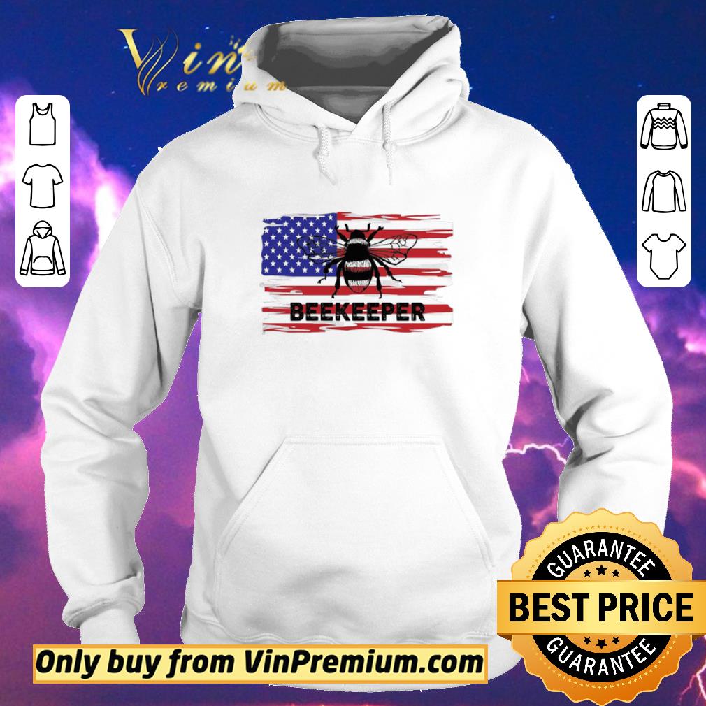d71a1cbb original patriotic beekeeper american flag 4th of july gift bee shirt sweater 4 - Original Patriotic Beekeeper American Flag 4th of july Gift Bee shirt sweater