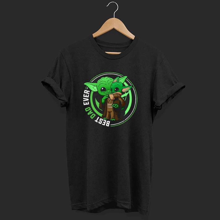 Hot Master Yoda And Baby Yoda Best Dad Ever.png Shirt