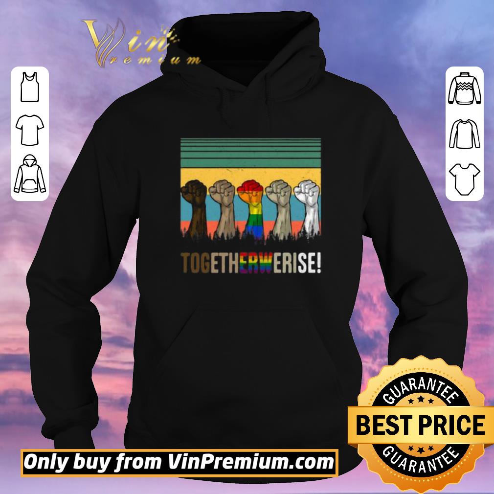 da455e26 hot together we rise black lives matter shirt sweater 4 - Hot Together We Rise Black Lives Matter shirt sweater