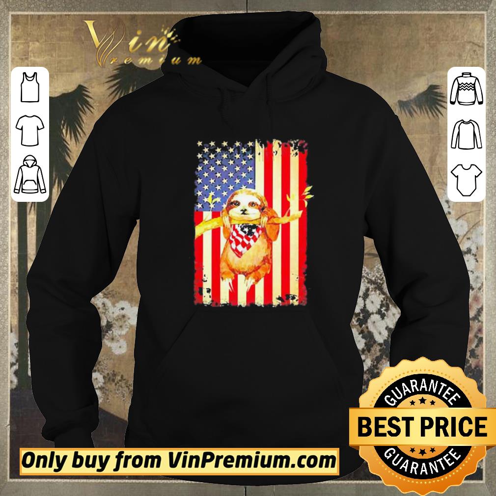 Premium Independence Day Sloth shirt daf7f39b premium independence day sloth shirt 4 - Premium Independence Day Sloth shirt