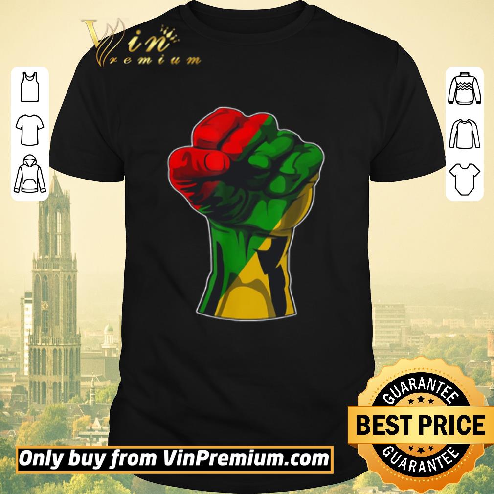 Funny Black History month Fist shirt sweater
