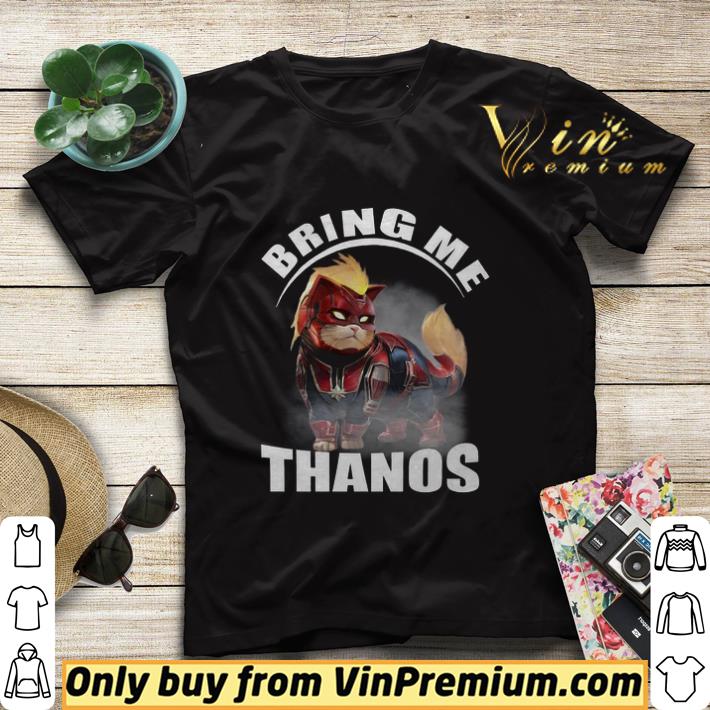de1a2612 captain marvel s cat bring me thanos shirt sweater 4 - Captain Marvel’s Cat bring me Thanos shirt sweater