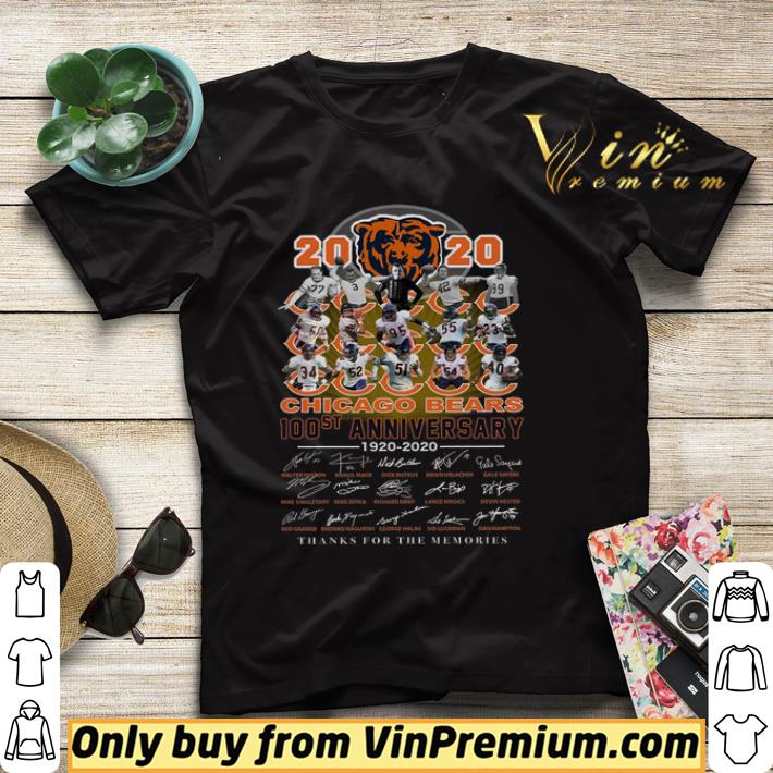 2020 Chicago Bears 100 st Anniversary 1920 2020 Signature Thanks shirt sweater de955d85 2020 chicago bears 100 st anniversary 1920 2020 signature thanks shirt sweater 4 - 2020 Chicago Bears 100 st Anniversary 1920 2020 Signature Thanks shirt sweater