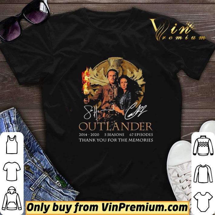 Outlander 2014 2020 5 Seasons 67 Episodes Signatures shirt sweater