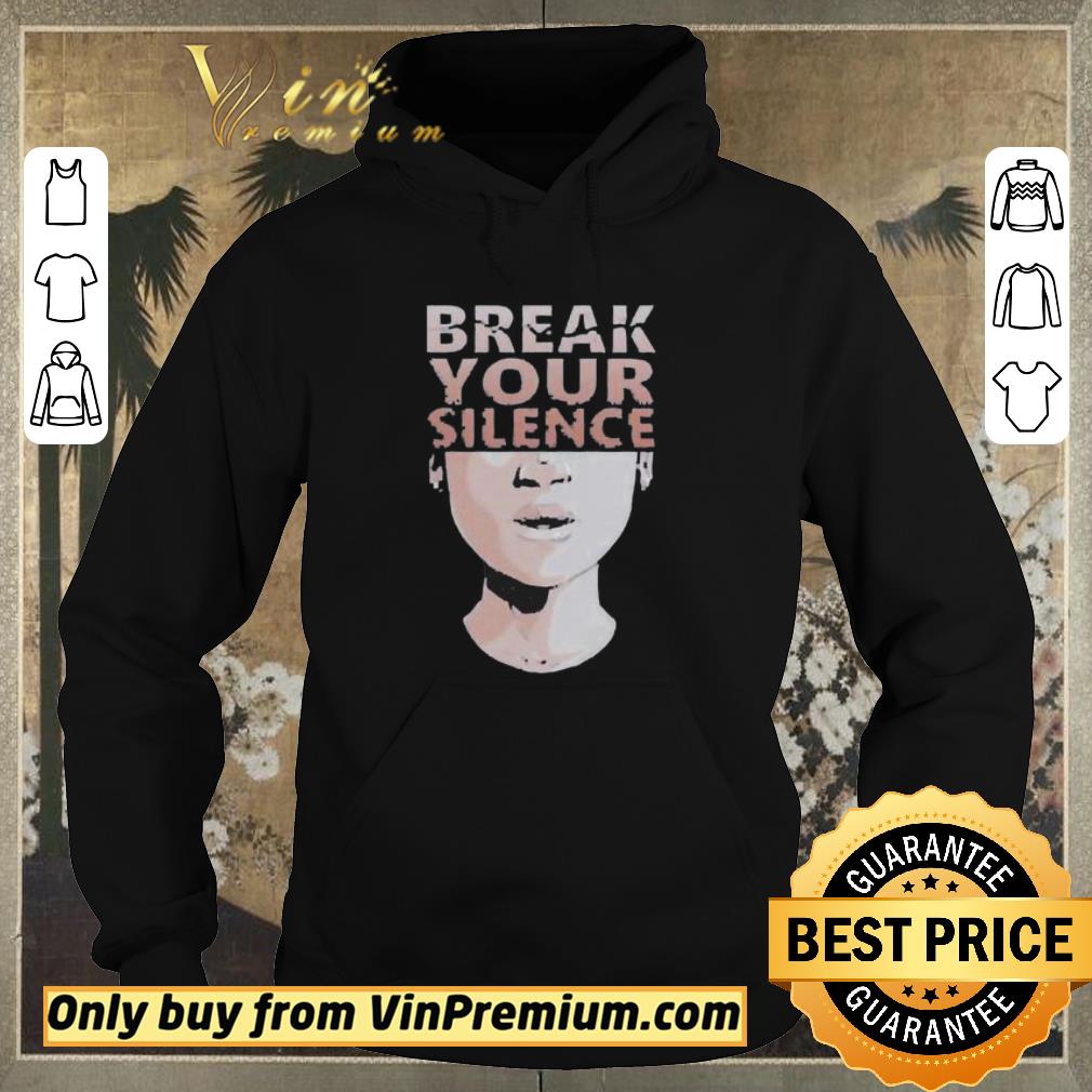Hot Break your silence BLM shirt sweater e0e6b43d hot break your silence blm shirt sweater 4 - Hot Break your silence BLM shirt sweater
