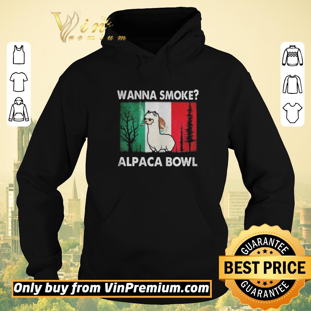 Official Wanna smoke alpaca bowl shirt sweater e145629c official wanna smoke alpaca bowl shirt sweater 4 - Official Wanna smoke alpaca bowl shirt sweater