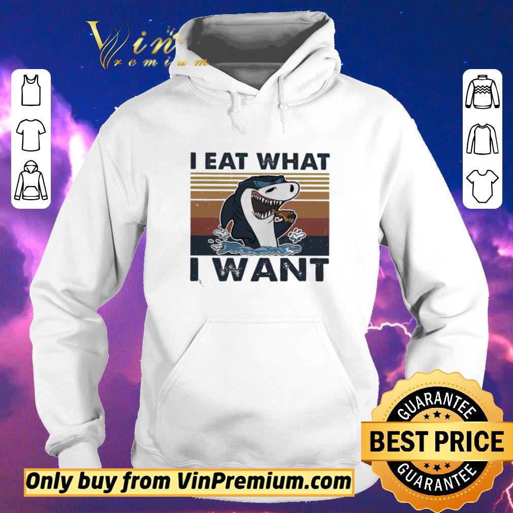 e2af8e5a original shark i eat what i want pizza vintage shirt sweater 4 - Original Shark i eat what i want pizza vintage shirt sweater