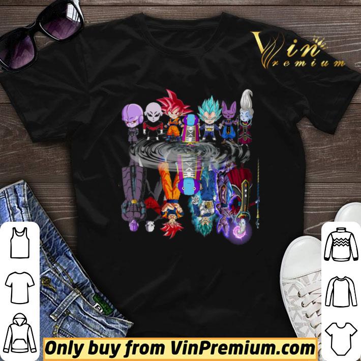 Dragon Ball Super Chibi Character Water Reflection shirt sweater