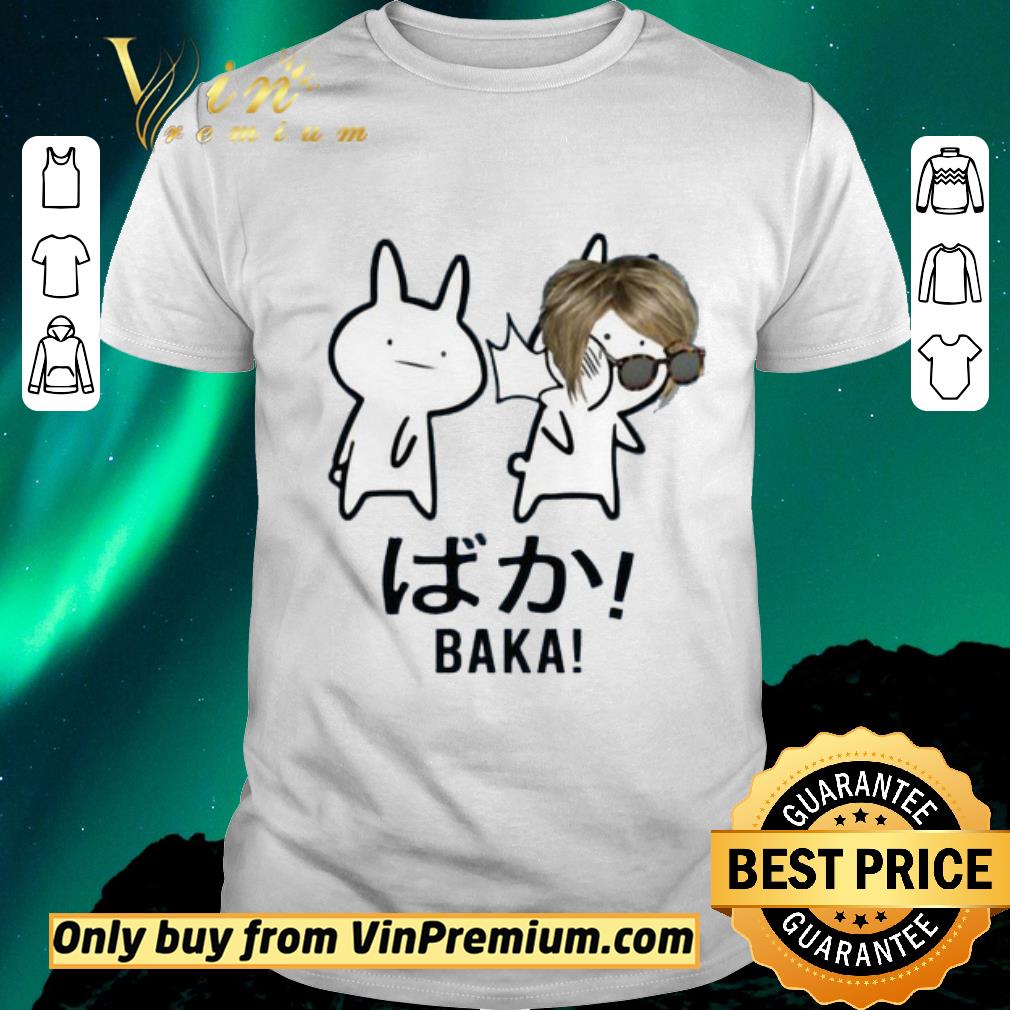 Hot Baka Karen Rabbit Slap Anime Meme Snow-Flake American shirt sweater