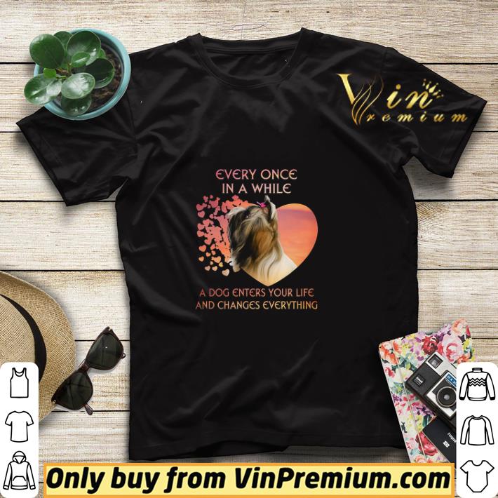 e787f812 shih tzu every once in a while a dog enters your life and changes shirt sweater 4 - Shih Tzu Every Once In A While A Dog Enters Your Life And Changes shirt sweater