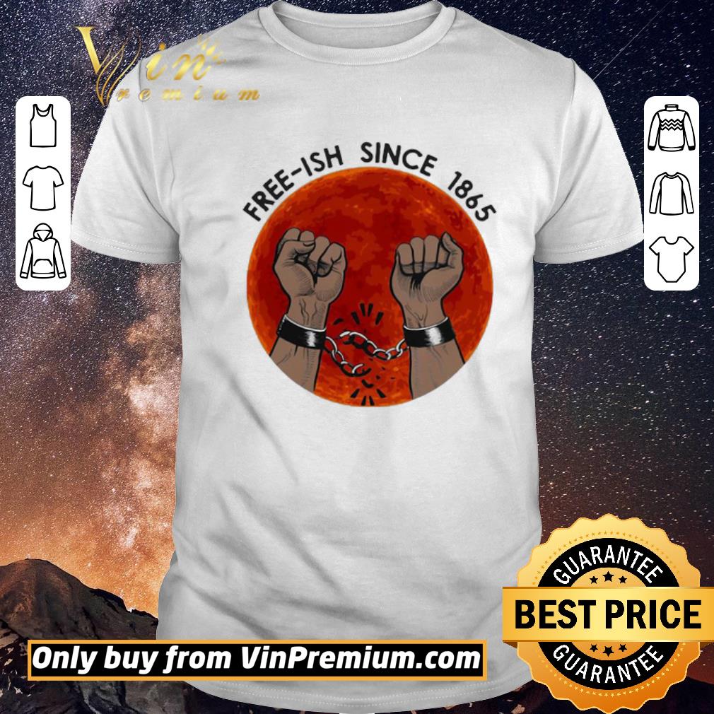 Funny Free-ish since 1865 juneteenth day shirt sweater