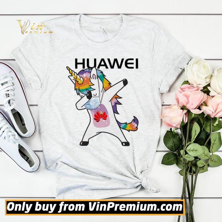 Dabbing Unicorn mask Huawei logo Coronavirus shirt sweater ec5380f7 dabbing unicorn mask huawei logo coronavirus shirt sweater 4 - Dabbing Unicorn mask Huawei logo Coronavirus shirt sweater