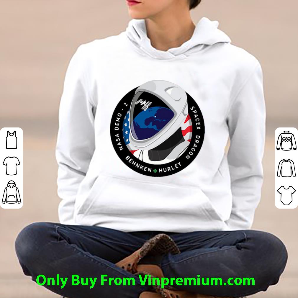 ef45a1ed nice behnken hurley spacex dragon nasa demo 2 shirt 4 - Nice Behnken Hurley SpaceX Dragon Nasa Demo 2 shirt