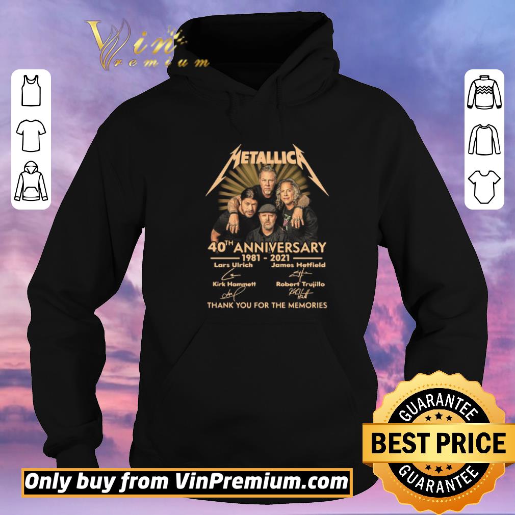 f1006025 top metallica 40th anniversary signatures thank you for the memories shirt sweater 4 - Top Metallica 40th anniversary signatures thank you for the memories shirt sweater