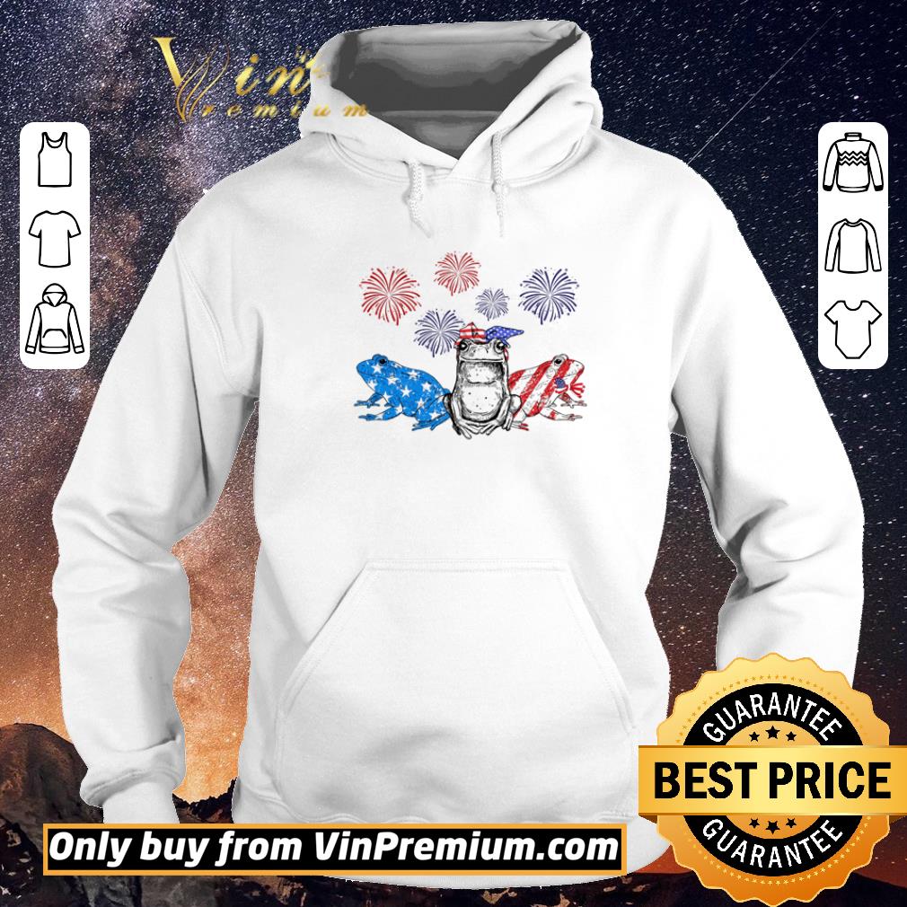 Hot Frog American flag 4th Of July independence day shirt sweater f8690658 hot frog american flag 4th of july independence day shirt sweater 4 - Hot Frog American flag 4th Of July independence day shirt sweater