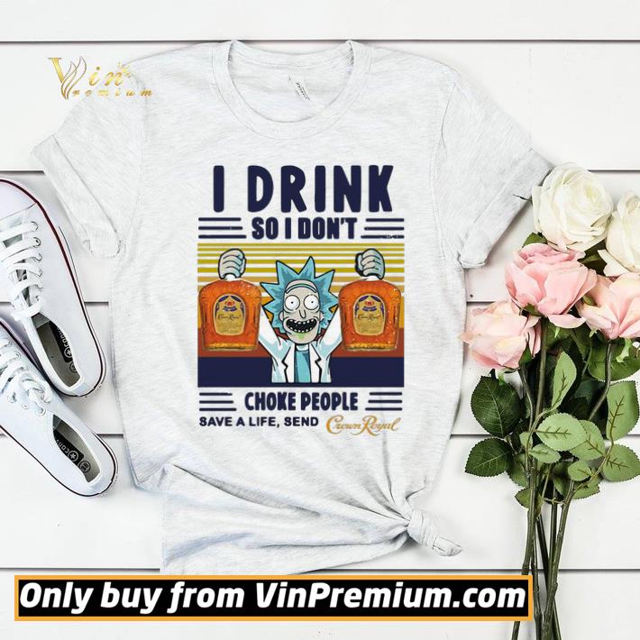 f91f9d01 rick sanchez i drink so i don t choke people save a life send vintage shirt sweater 4 - Rick Sanchez I Drink So I Don’t Choke People Save A Life Send Vintage shirt sweater