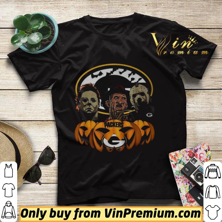 ffe86286 michael myers jason voorhees and freddy krueger green bay packers halloween shirt sweater 4 - MICHAEL MYERS JASON VOORHEES AND FREDDY KRUEGER GREEN BAY PACKERS HALLOWEEN shirt sweater