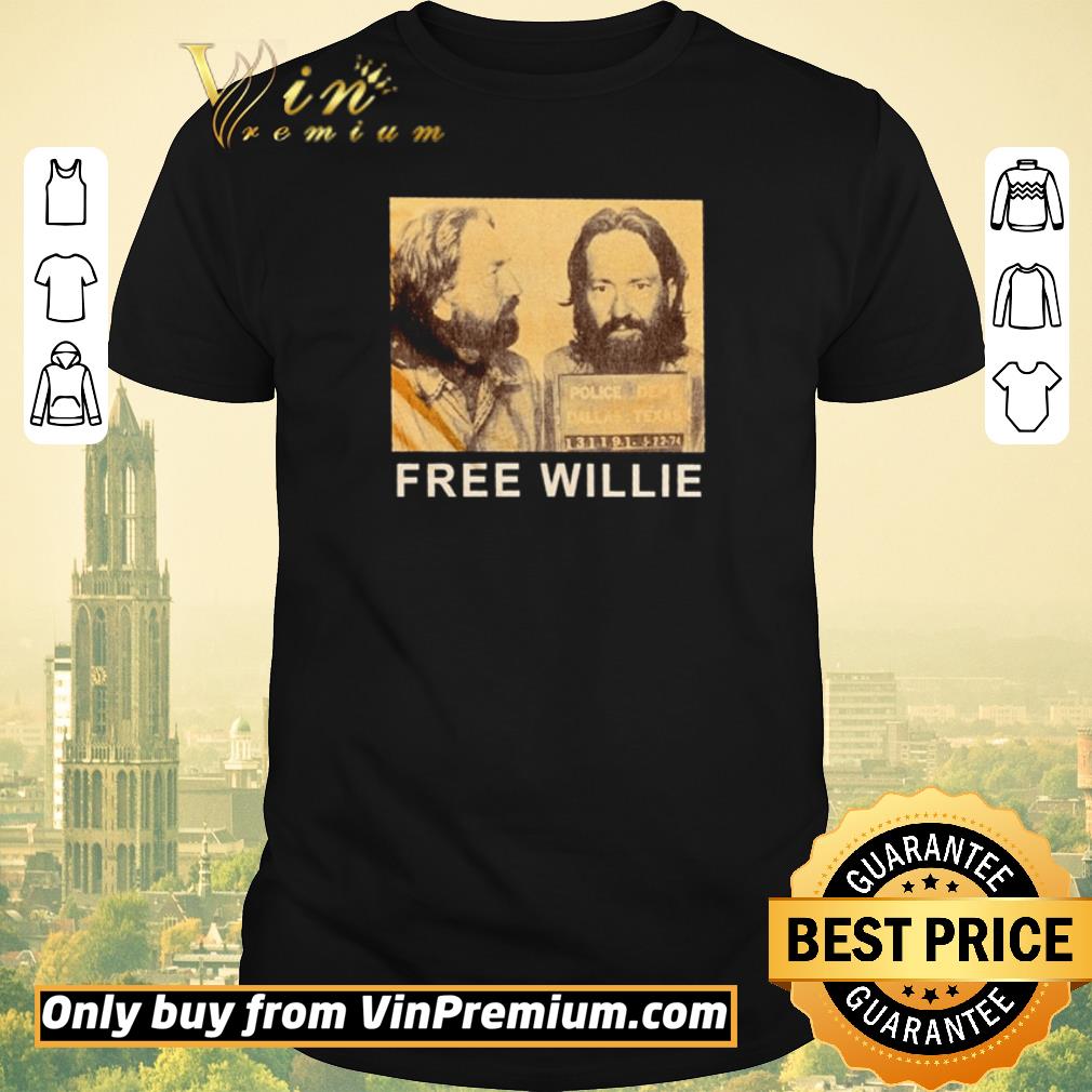 Free Willie Nelson Mugshot shirt sweater