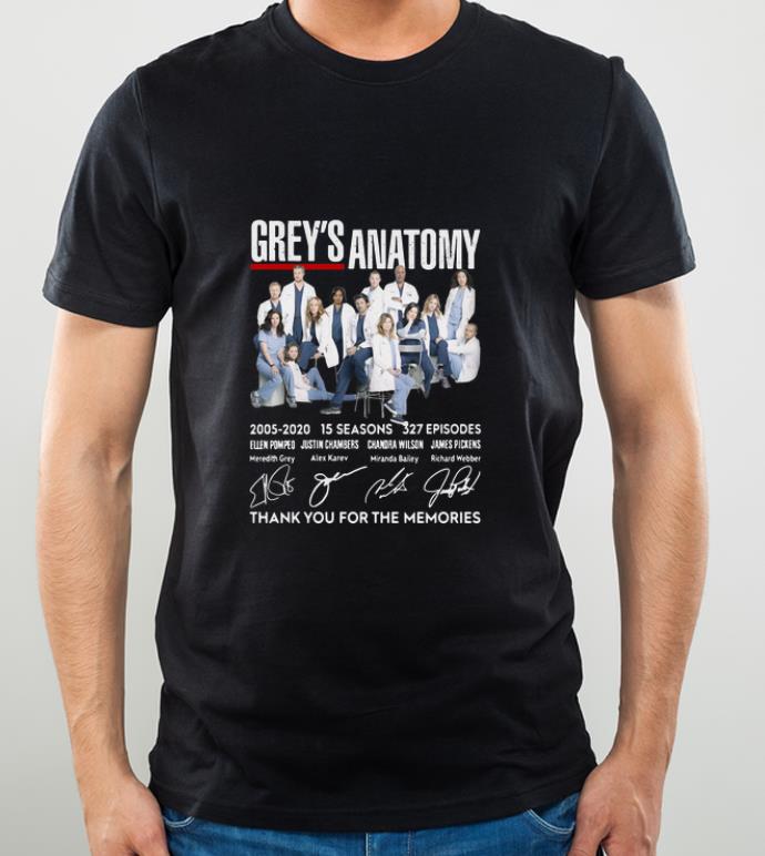 0ff57c51 top grey s anatomy signatures thank you for the memories shirt 4 - Top Grey's Anatomy Signatures Thank You For The Memories shirt