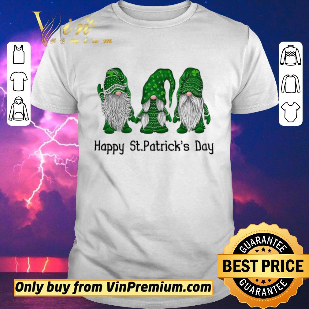 Awesome Gnomes Happy St Patrick’s Day shirt sweater