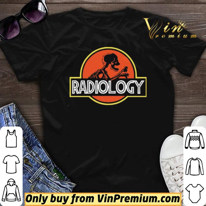 Awesome Radiology Skeleton Jurassic Park shirt sweater
