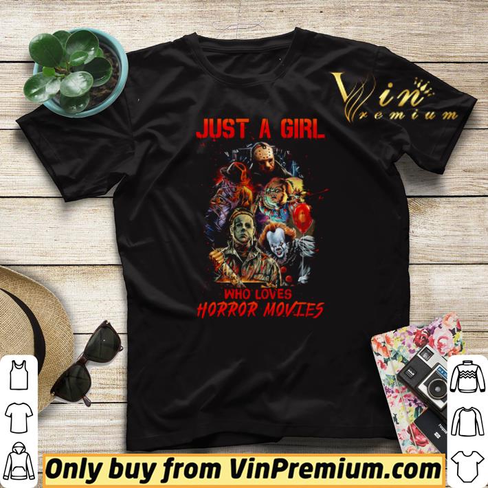 23a3f1fb premium just a girl who loves horror movies shirt sweater 4 - Premium Just a girl who loves horror movies shirt sweater