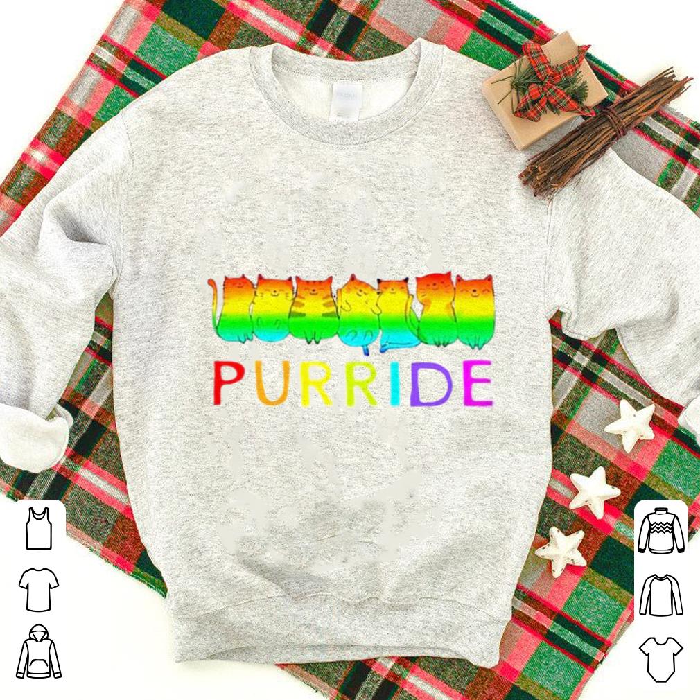 Hot Purride Cat LGBT Pride Shirt