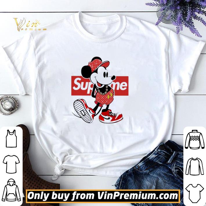 Mickey Mouse supreme red shirt sweater