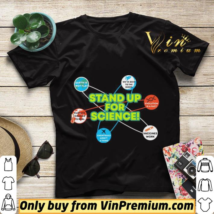3a46e404 stand up for science coronavirus vaccines work earh not flat shirt sweater 4 - Stand Up For Science Coronavirus Vaccines Work Earh Not Flat shirt sweater