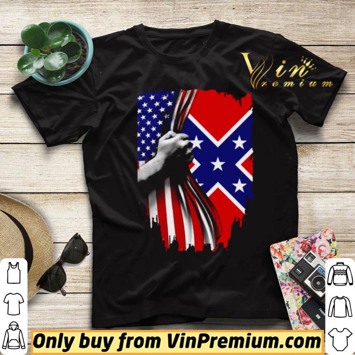 3aec4be7 original southern united states flag shirt 4 - Original Southern United States flag shirt
