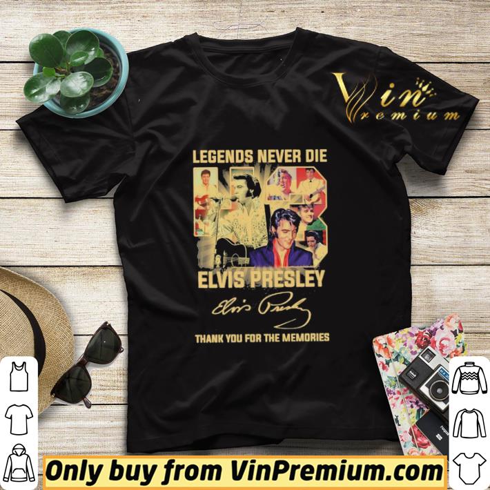 3e1fb42d legend never die 43 years elvis presley thank you for the memories signature shirt sweater 4 - Legend never die 43 years Elvis Presley thank you for the memories signature shirt sweater