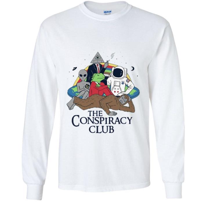 41d562c9 original bigfoot alien astronaut the conspiracy club shirt 4 - Original Bigfoot Alien Astronaut The Conspiracy Club shirt