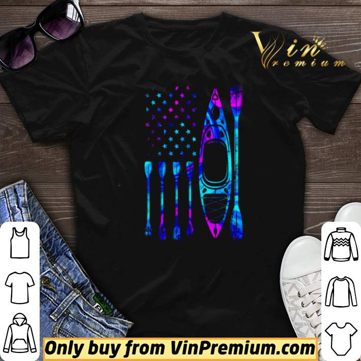 Kayak American flag shirt sweater