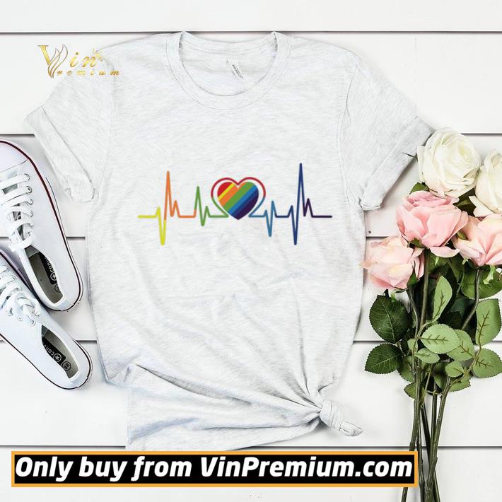 4565ac60 lgbt heartbeat rainbow heart shirt sweater 4 - Lgbt Heartbeat Rainbow Heart shirt sweater
