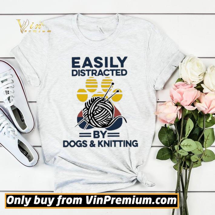 Easily Distracted By Dogs And Knitting Vintage shirt sweater 49d358aa easily distracted by dogs and knitting vintage shirt sweater 4 - Easily Distracted By Dogs And Knitting Vintage shirt sweater