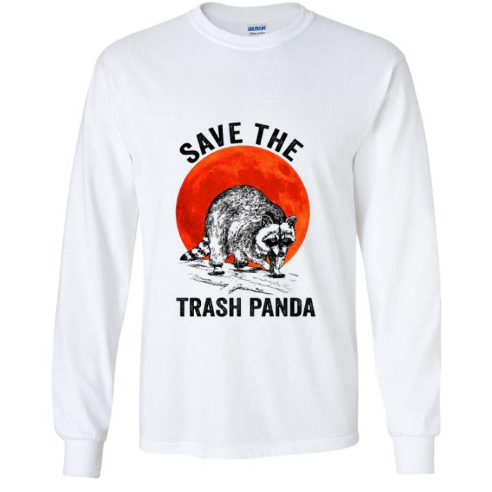4ce72846 original raccoon save the trash panda sunset shirt 4 - Original Raccoon Save The Trash Panda Sunset shirt