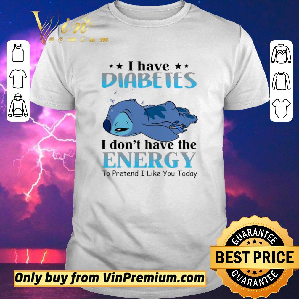Awesome Stitch I have diabetes I don’t have the energy shirt sweater